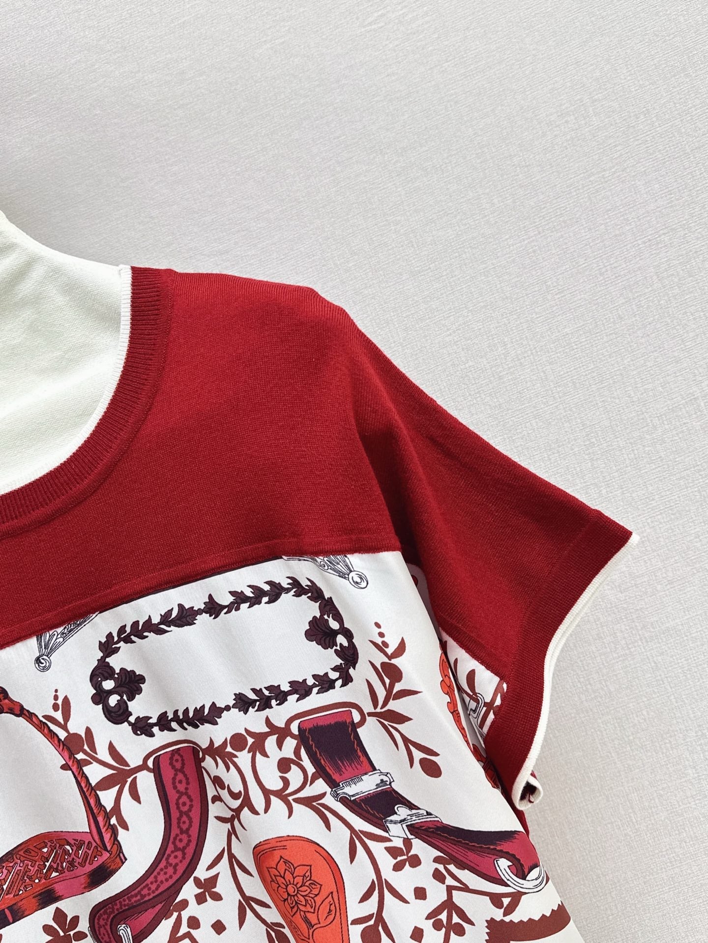 H 25ss knitted t-shirt