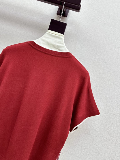 H 25ss knitted t-shirt
