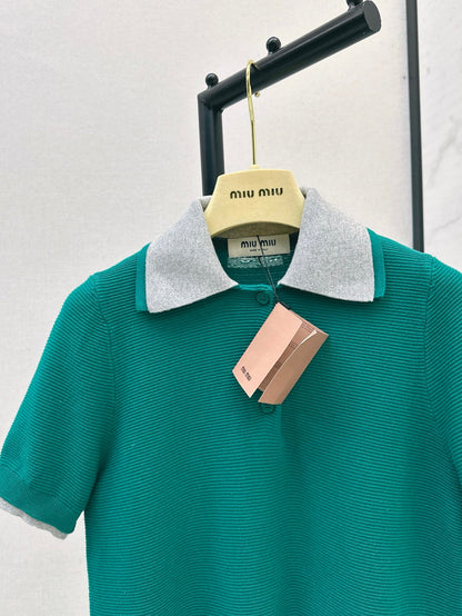 mi 25ss knit polo shirt