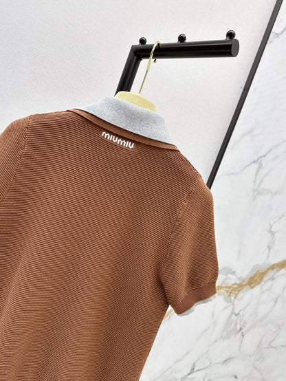 mi 25ss knit polo shirt
