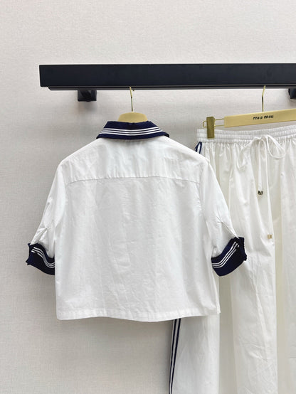 Miu 25ss jacket skirt set