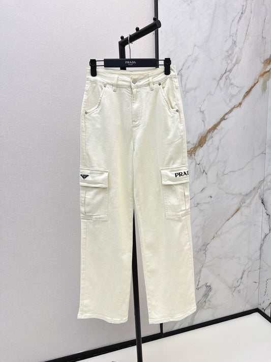 P 25SS embroidered jeans