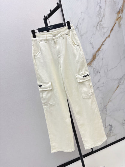 P 25SS embroidered jeans