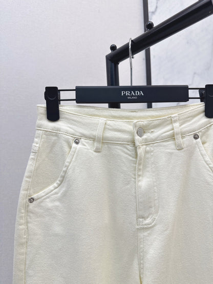 P 25SS embroidered jeans