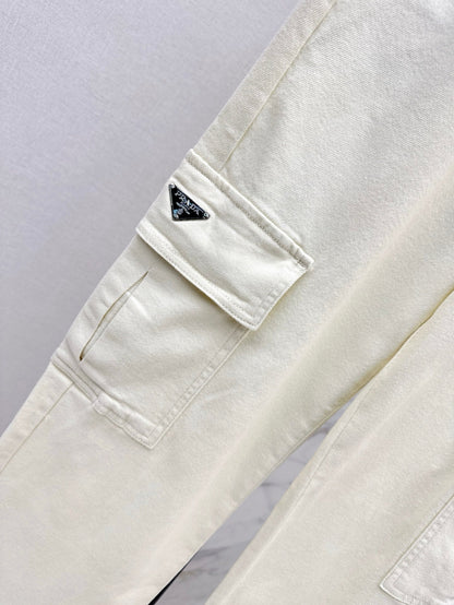 P 25SS embroidered jeans