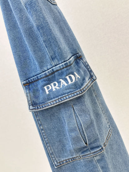 P 25SS embroidered jeans