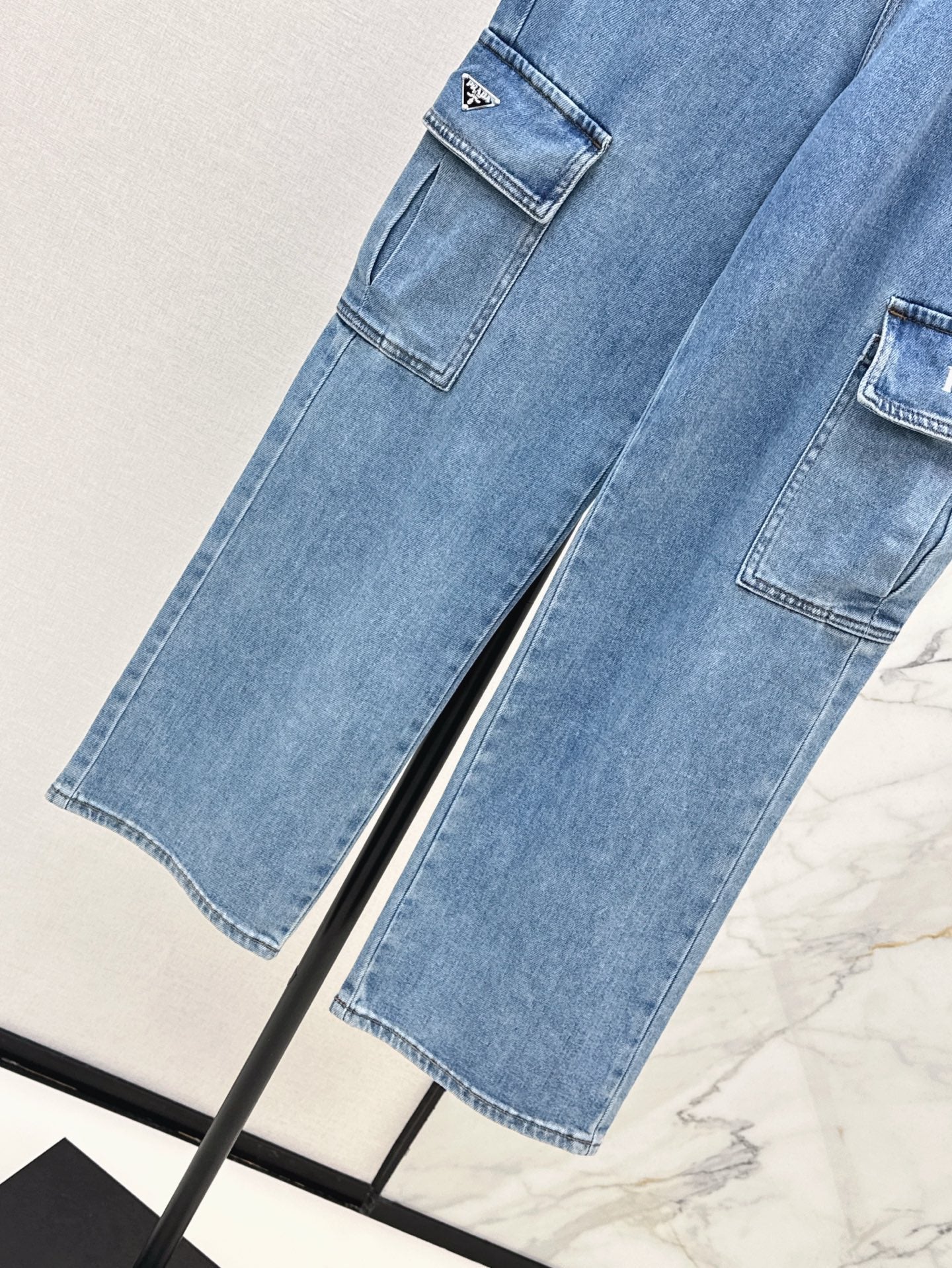 P 25SS embroidered jeans