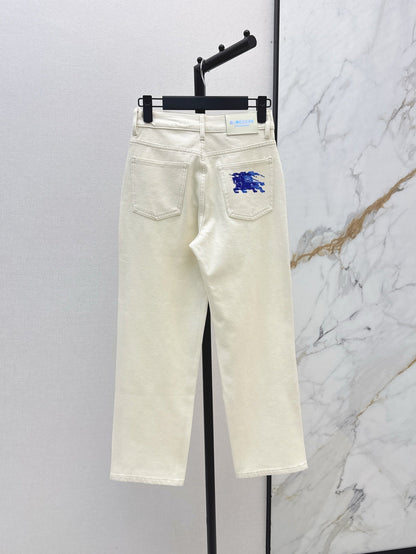 bur 25ss embroidered jeans