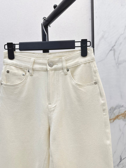 bur 25ss embroidered jeans
