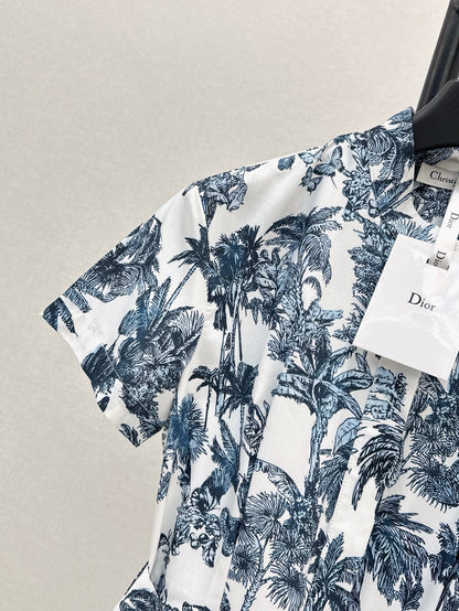 Dio 25ss print dress