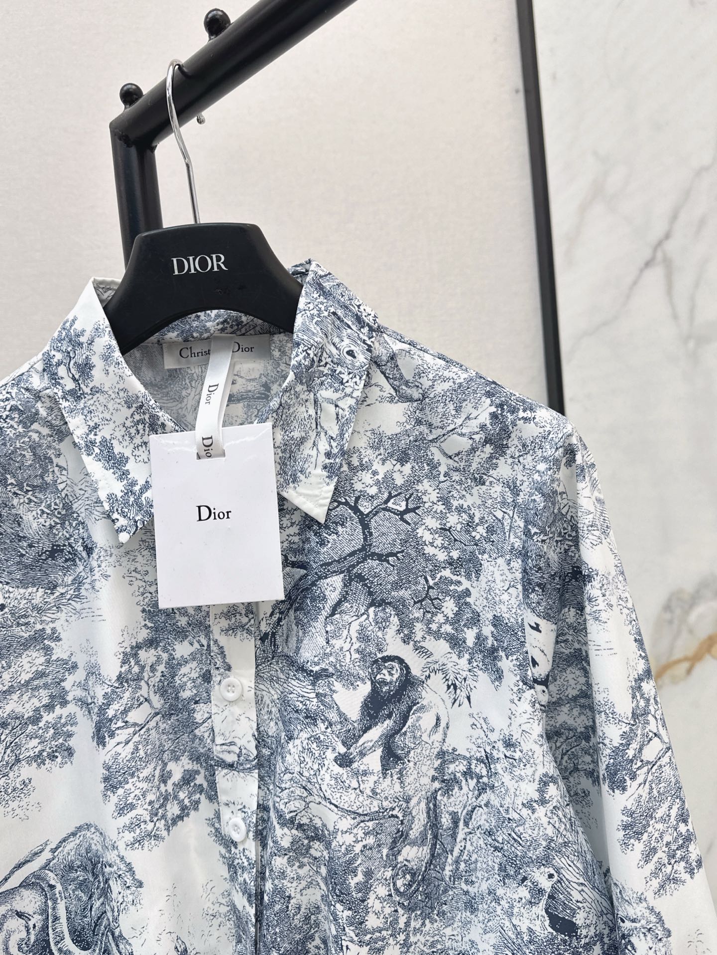D 25ss print shirt