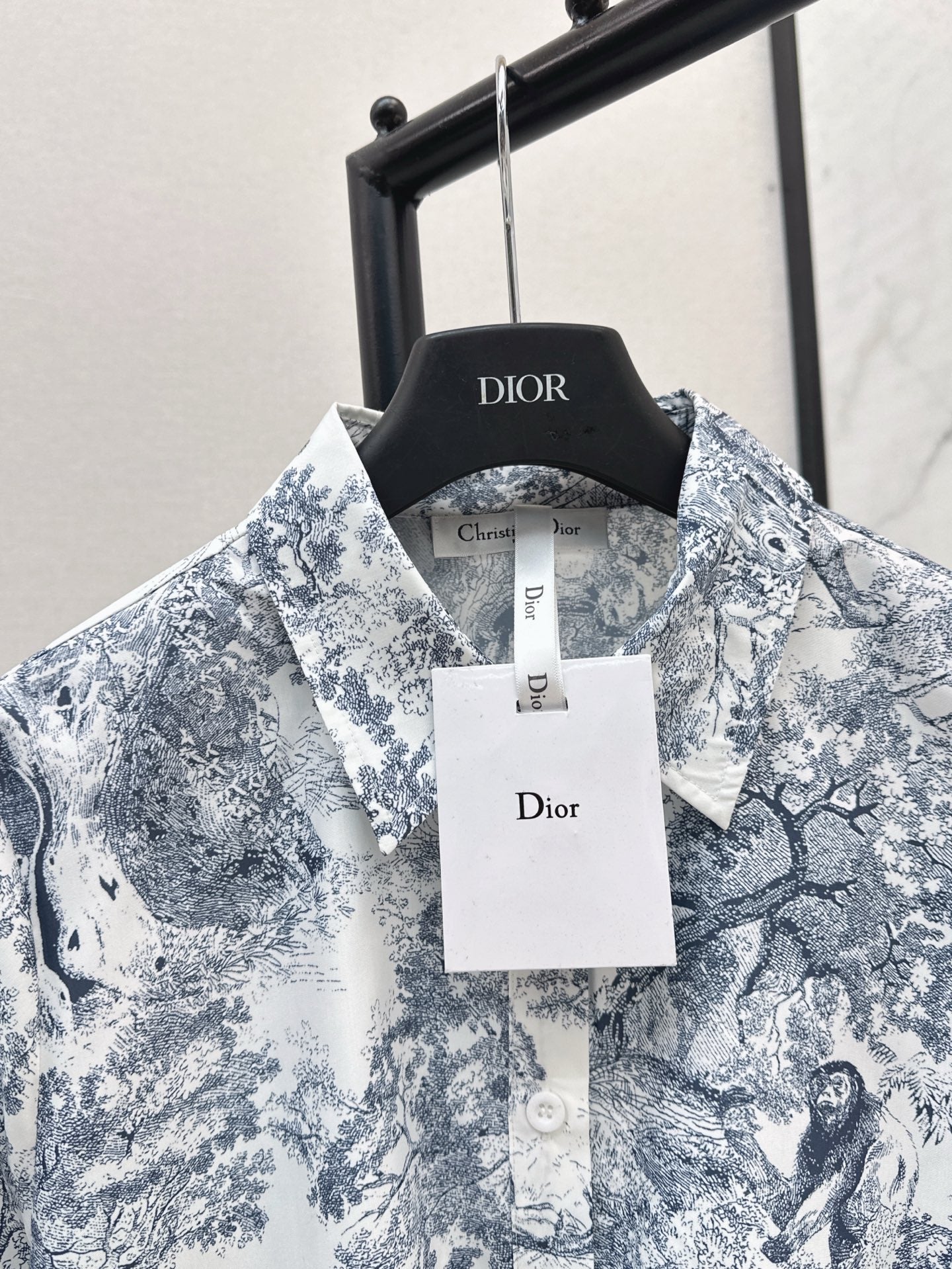 D 25ss print shirt