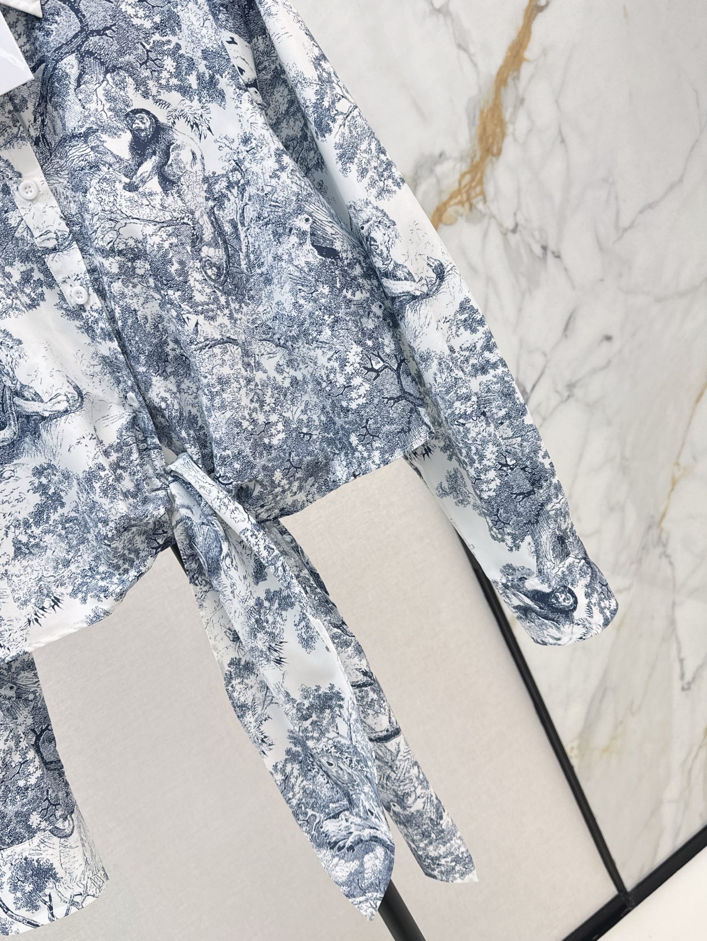 D 25ss print shirt