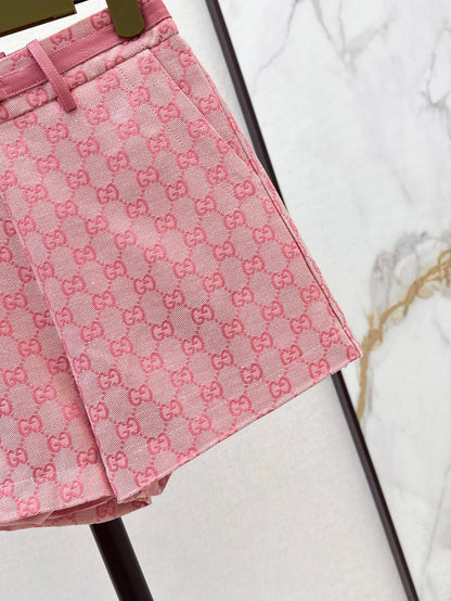 G 25ss jacquard short