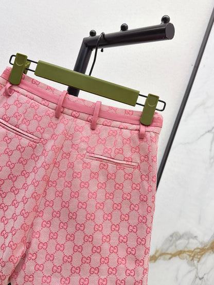 G 25ss jacquard short