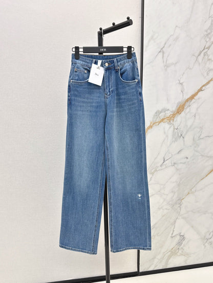 D 25ss embroidered jeans