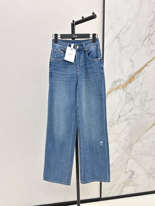 D 25ss embroidered jeans