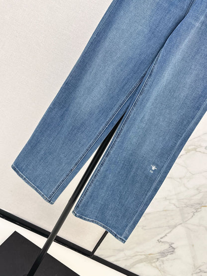 D 25ss embroidered jeans