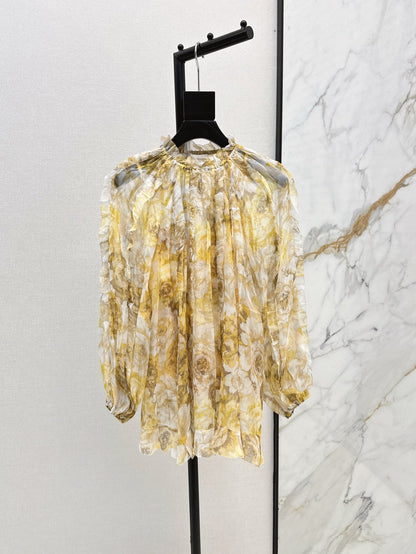 zimm 25ss silk shirt