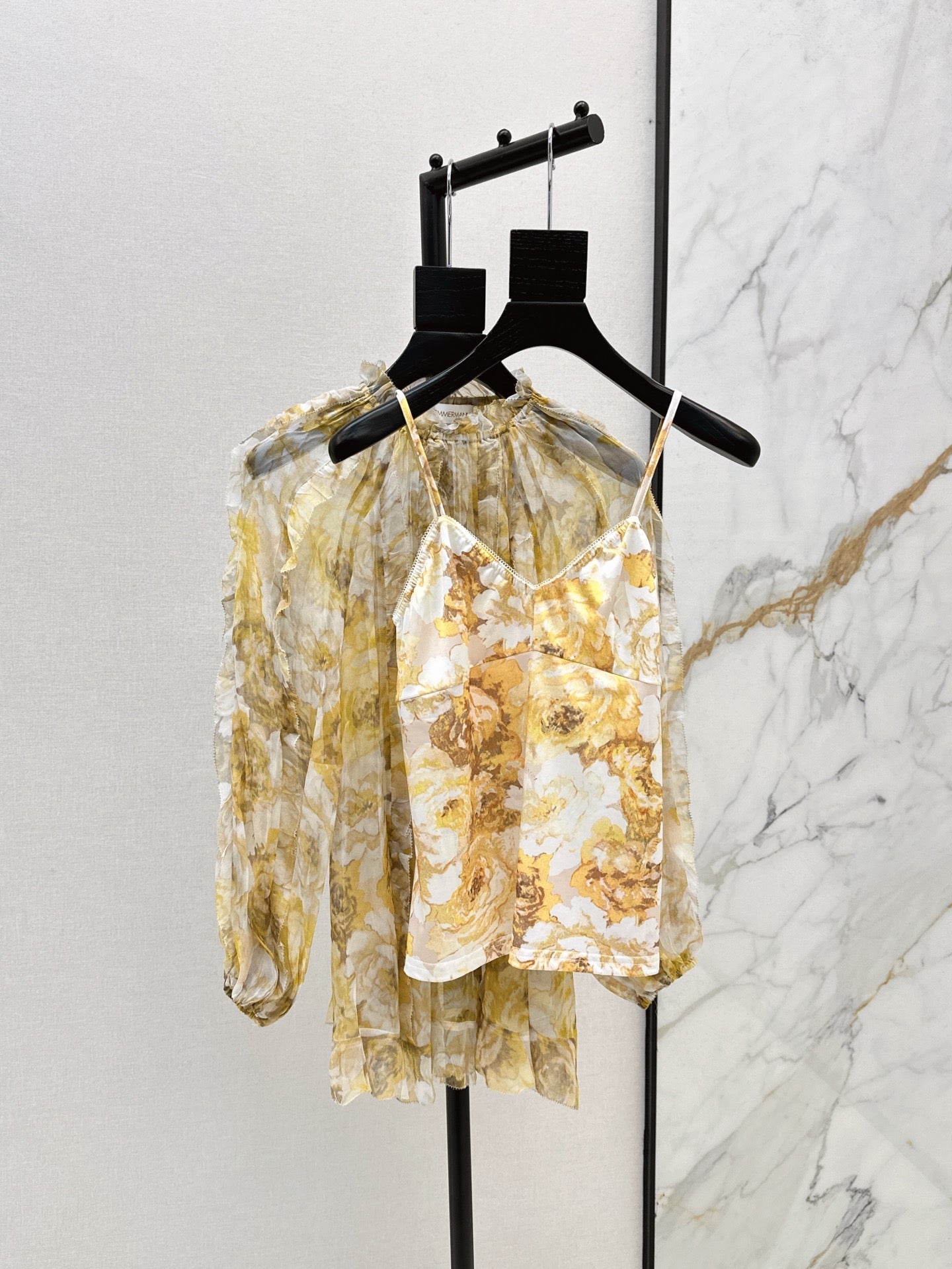 zimm 25ss silk shirt