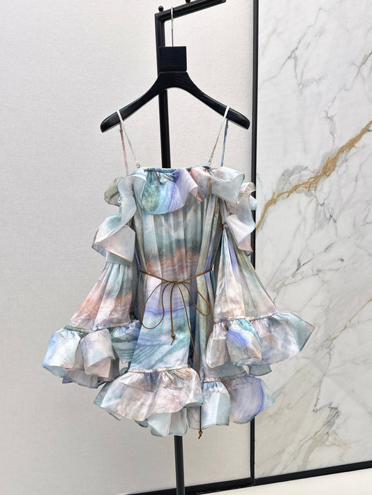 Zimm 25ss silk dress