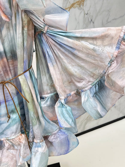 Zimm 25ss silk dress