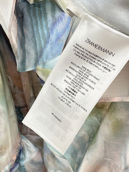 Zimm 25ss silk dress