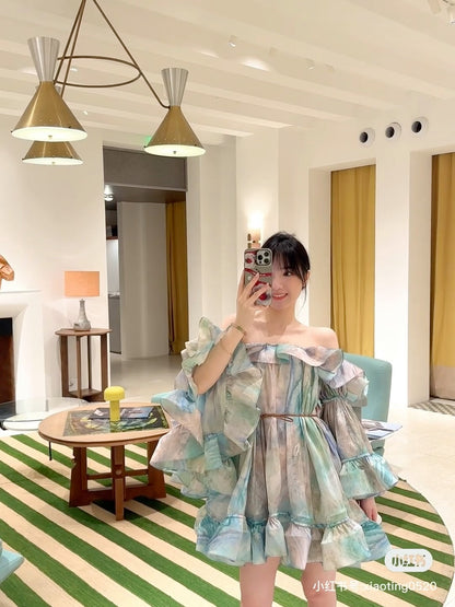Zimm 25ss silk dress