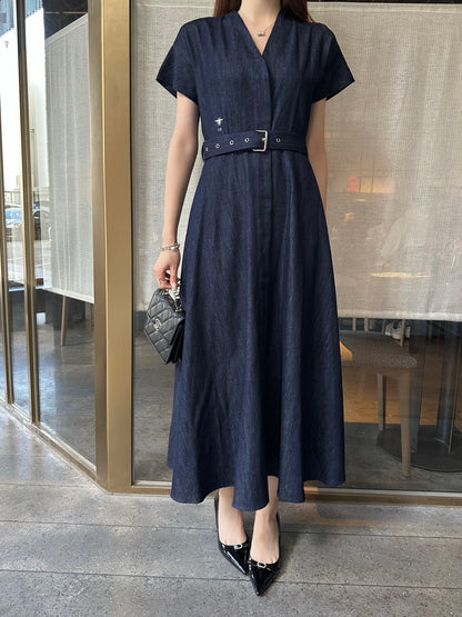 D 25ss denim dress