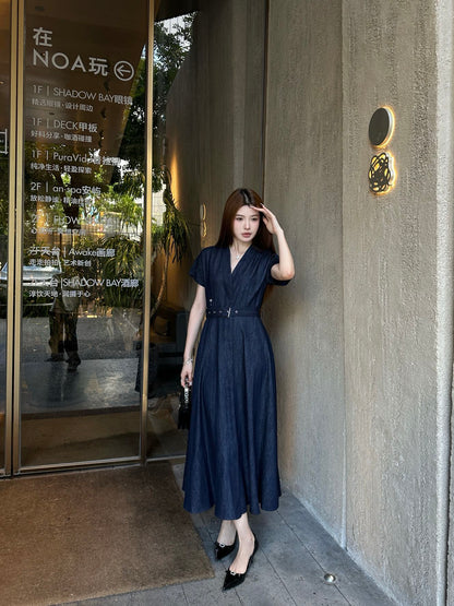 D 25ss denim dress