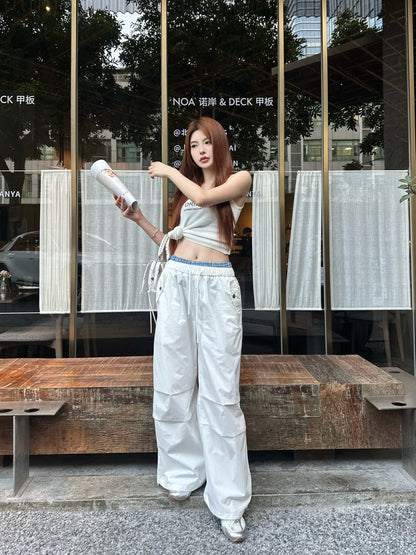 Mi 25ss wide-leg pants
