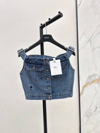 D 25SS denim camisole