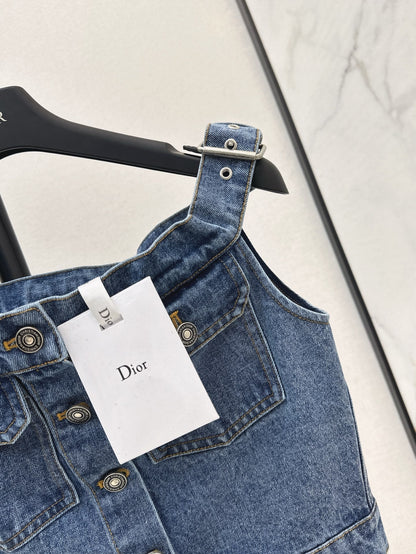 D 25SS denim camisole