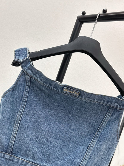 D 25SS denim camisole