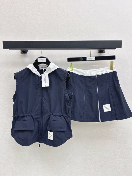 Th 25SS vest skirt set