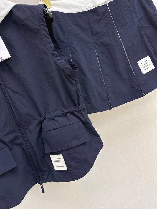 Th 25SS vest skirt set