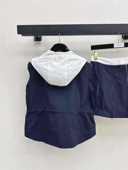 Th 25SS vest skirt set