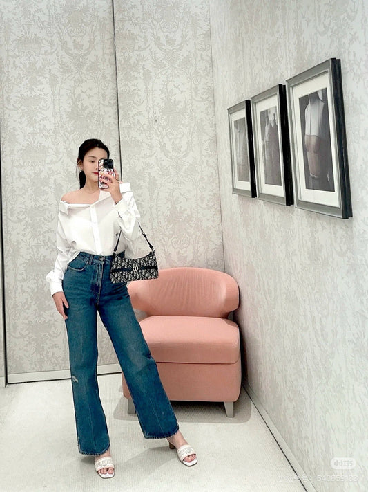 D 25ss straight jeans