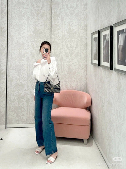 D 25ss straight jeans