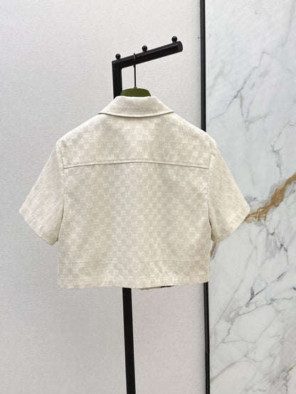 G 25ss jacquard jacket