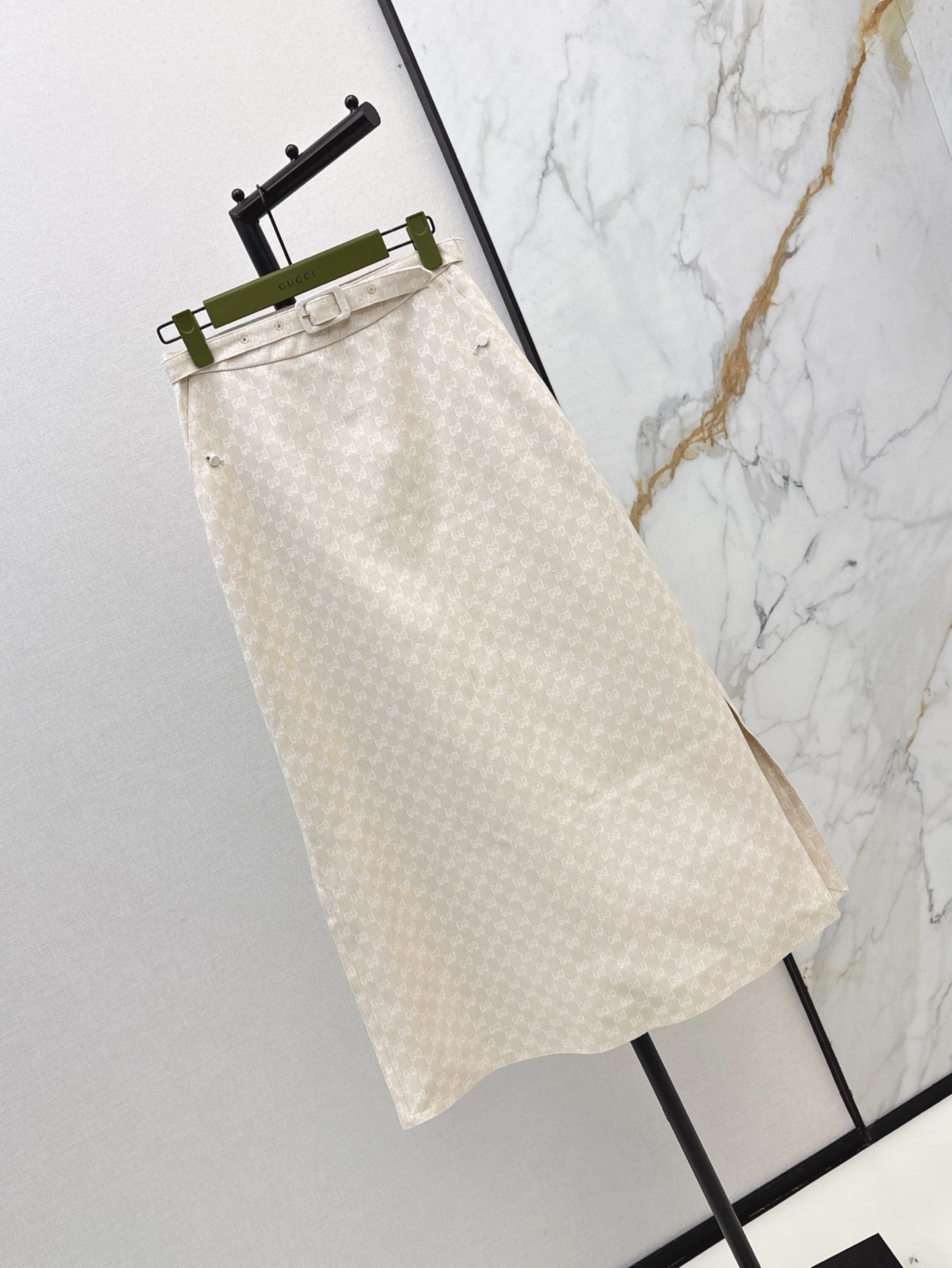 G 25ss jacquard skirt