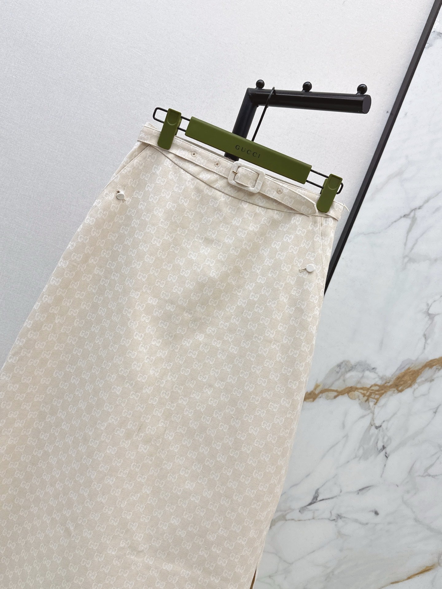 G 25ss jacquard skirt