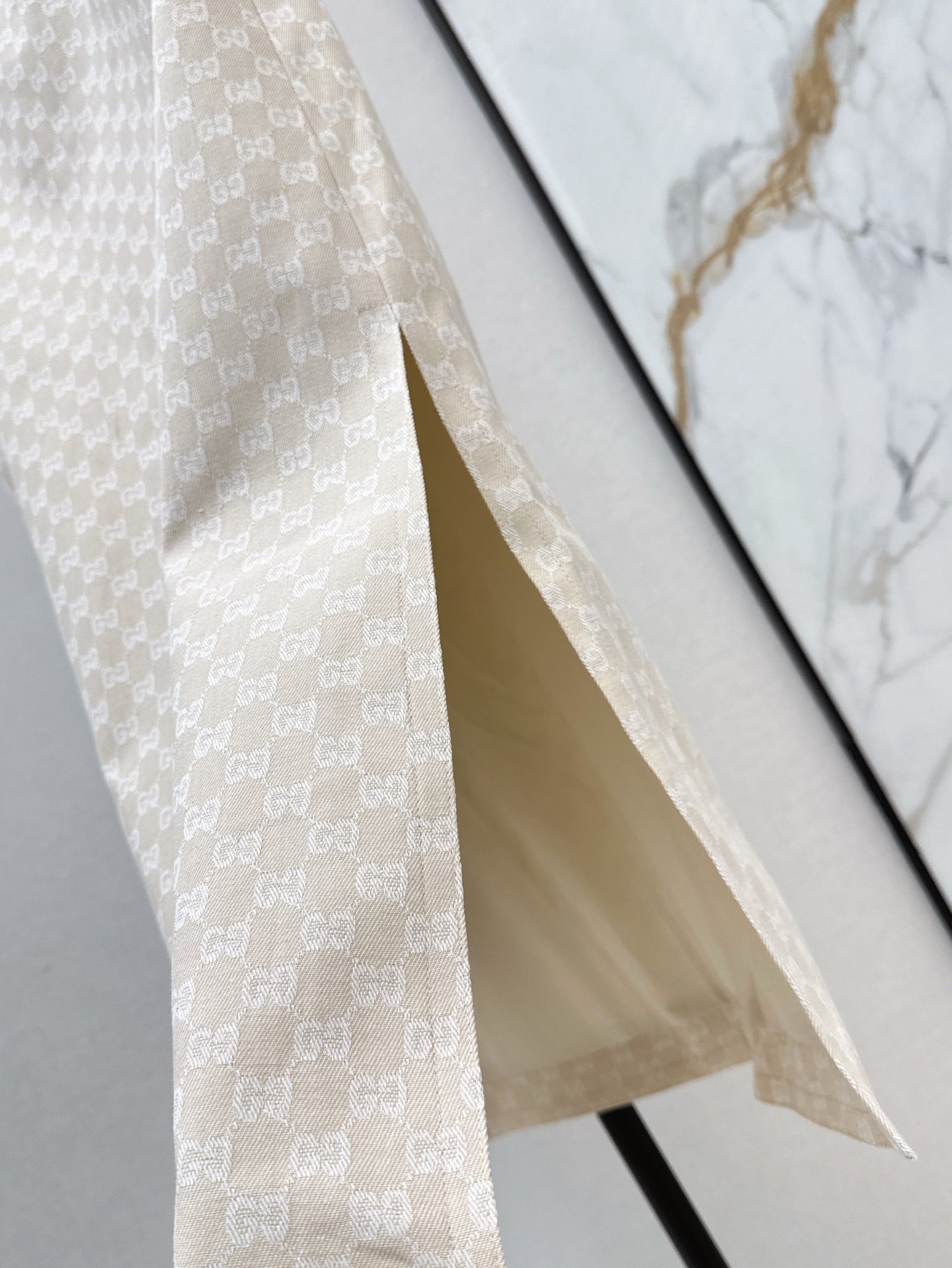 G 25ss jacquard skirt