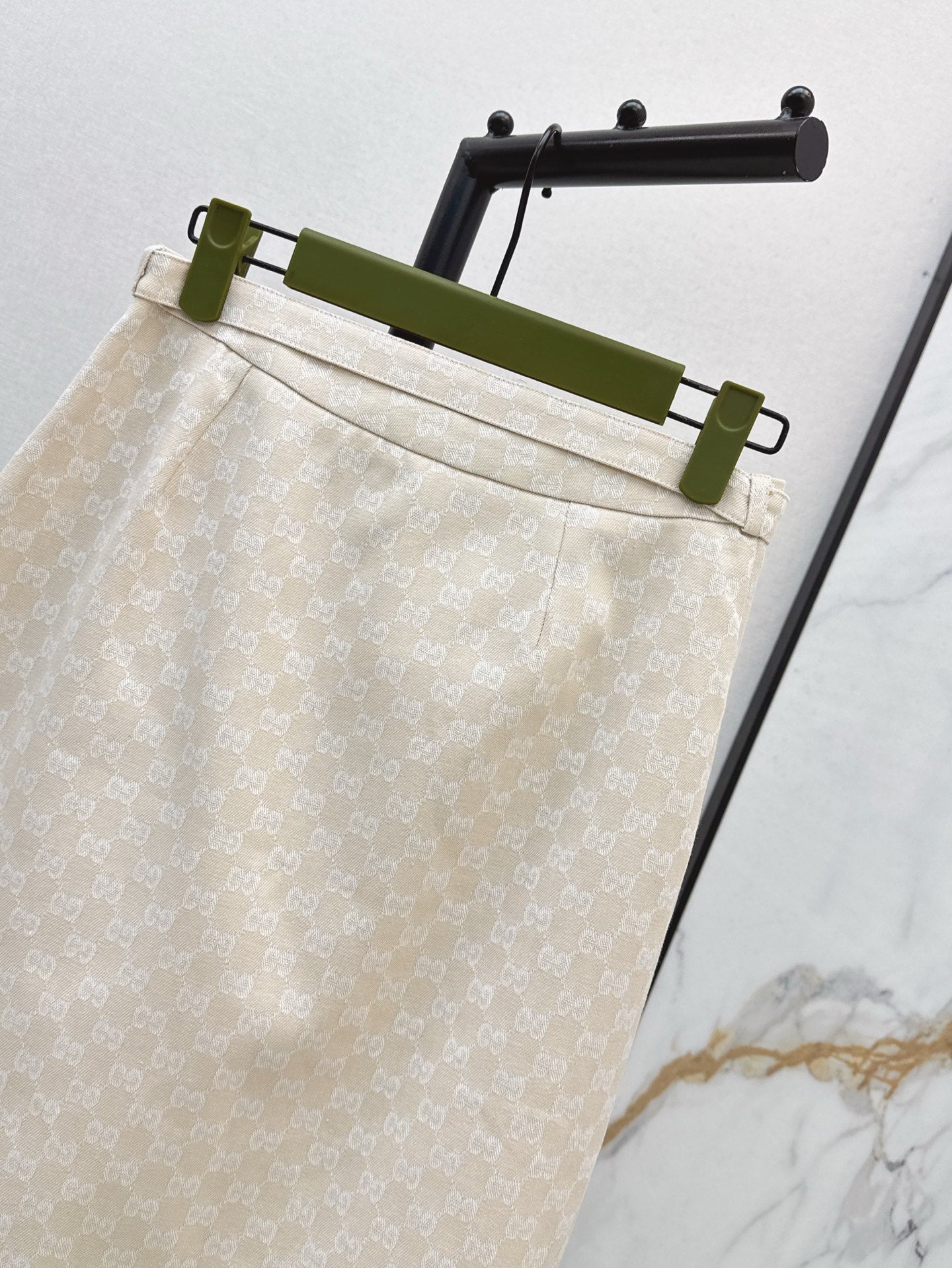 G 25ss jacquard skirt