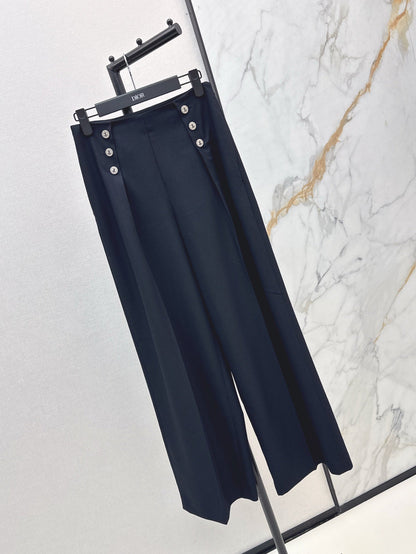 Di 25ss buttons suit pants