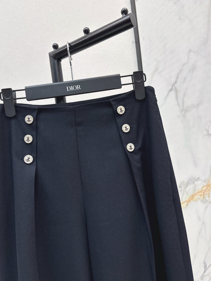 Di 25ss buttons suit pants