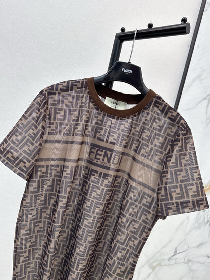 Fe 25ss jacquard t-shirt
