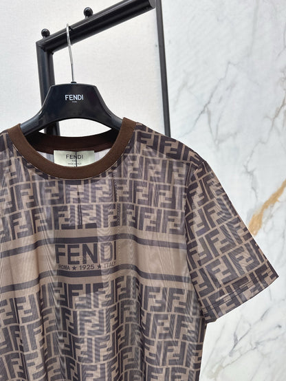 Fe 25ss jacquard t-shirt