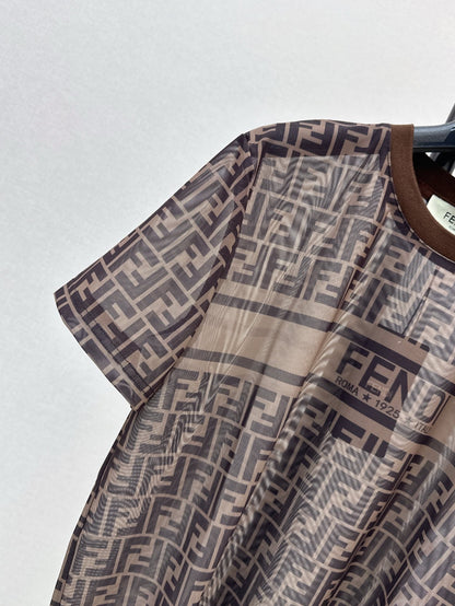 Fe 25ss jacquard t-shirt