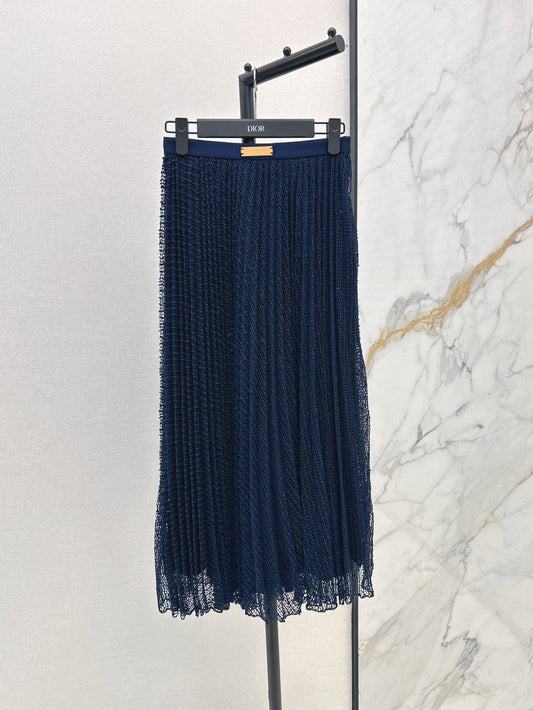 CD 25SS pleated skirt